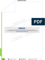 Omron Microswitches - Full Range Available