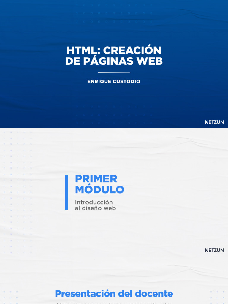 HTML Creación de Páginas W DtdVve5 | PDF | HTML | Red mundial