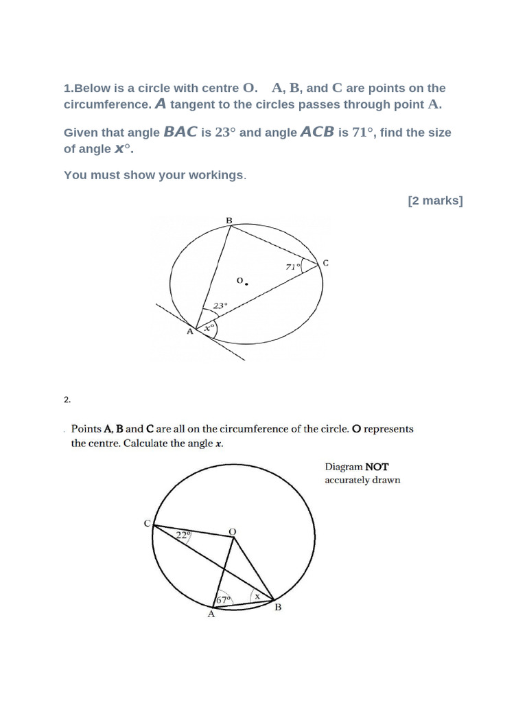 GR 9 Ext. Maths - Revision 2 CT 4 | PDF