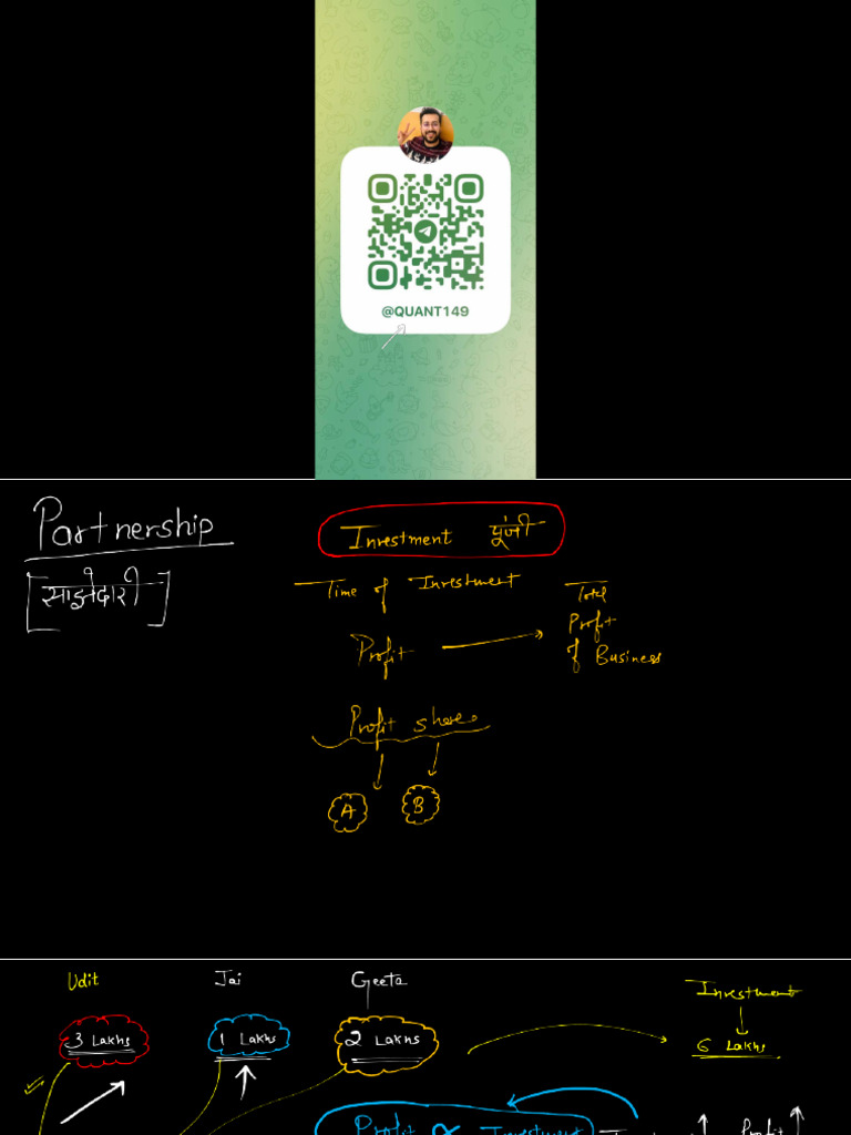 Partnership Class 01 | PDF