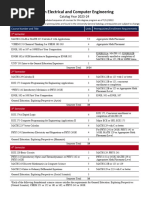 USF BSEE Program Flowchart 2024-25 | PDF