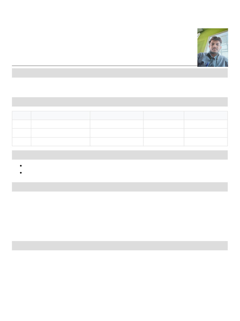 Rajeev Ranjan's Resume Overview | PDF