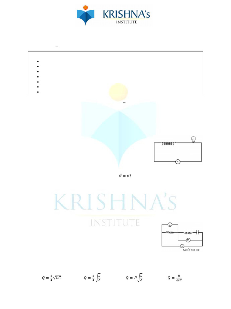 Physics Exam: Magnetism & AC Concepts | PDF | Inductor | Inductance