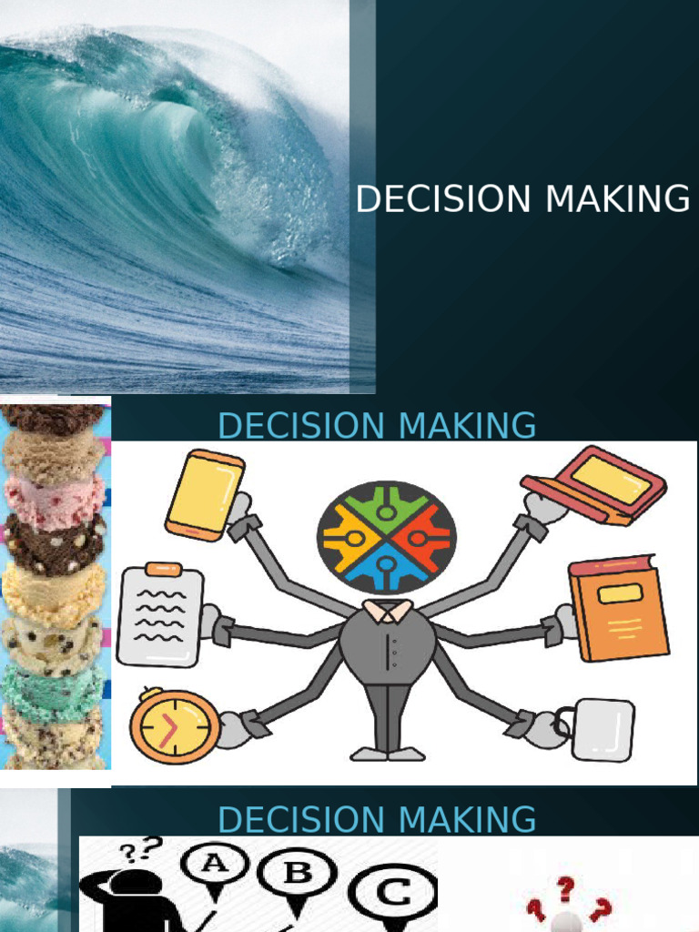 Understanding Decision Making Processes | PDF | Rationality | Decision ...