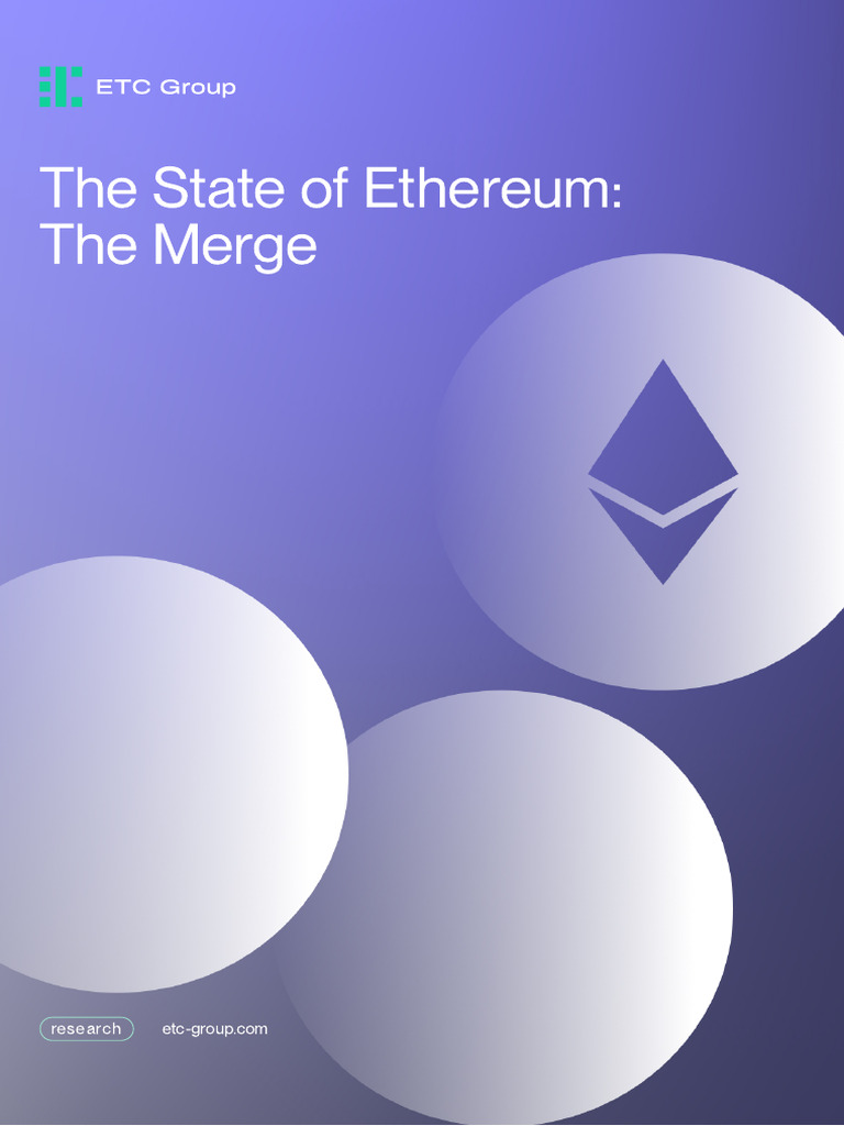 State of Ethereum The Merge 1663435254 | PDF | Cryptocurrency | Arbitrage