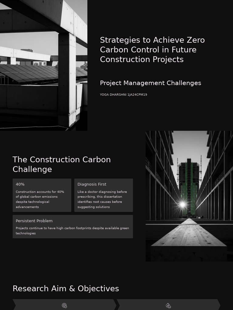 Zero Carbon Strategies for Construction | PDF | Green Building ...