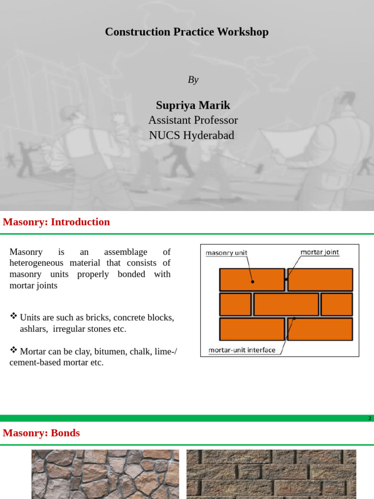 Masonry and Concrete Block Fundamentals | PDF | Masonry | Concrete