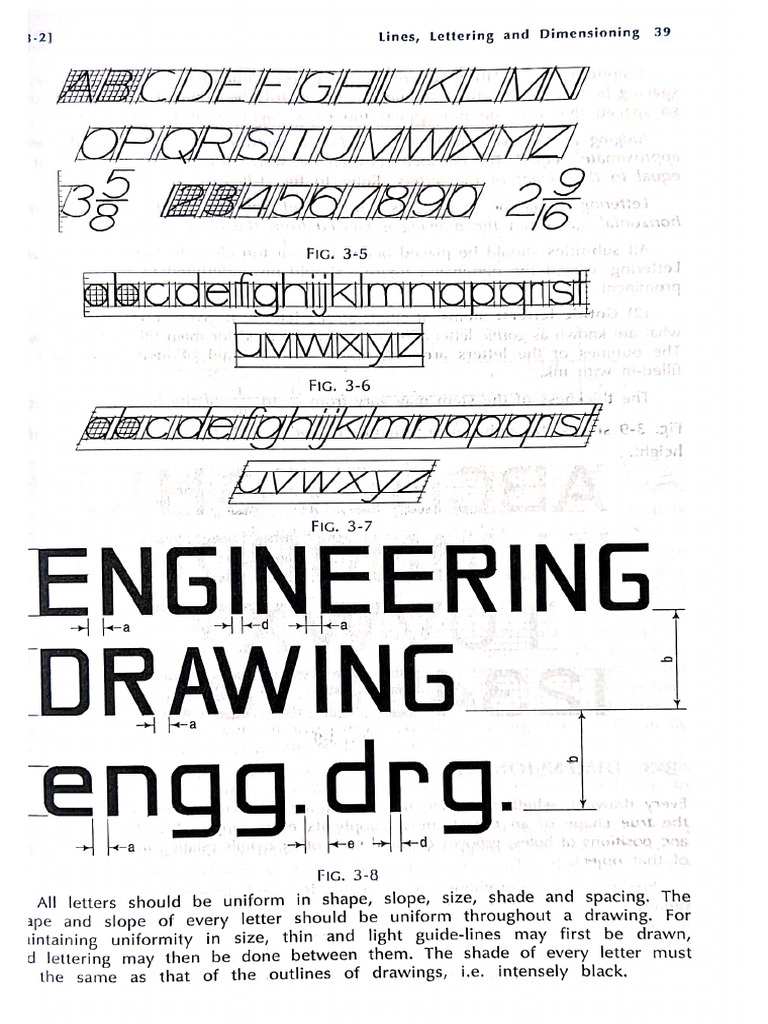 Shape of Letter | PDF