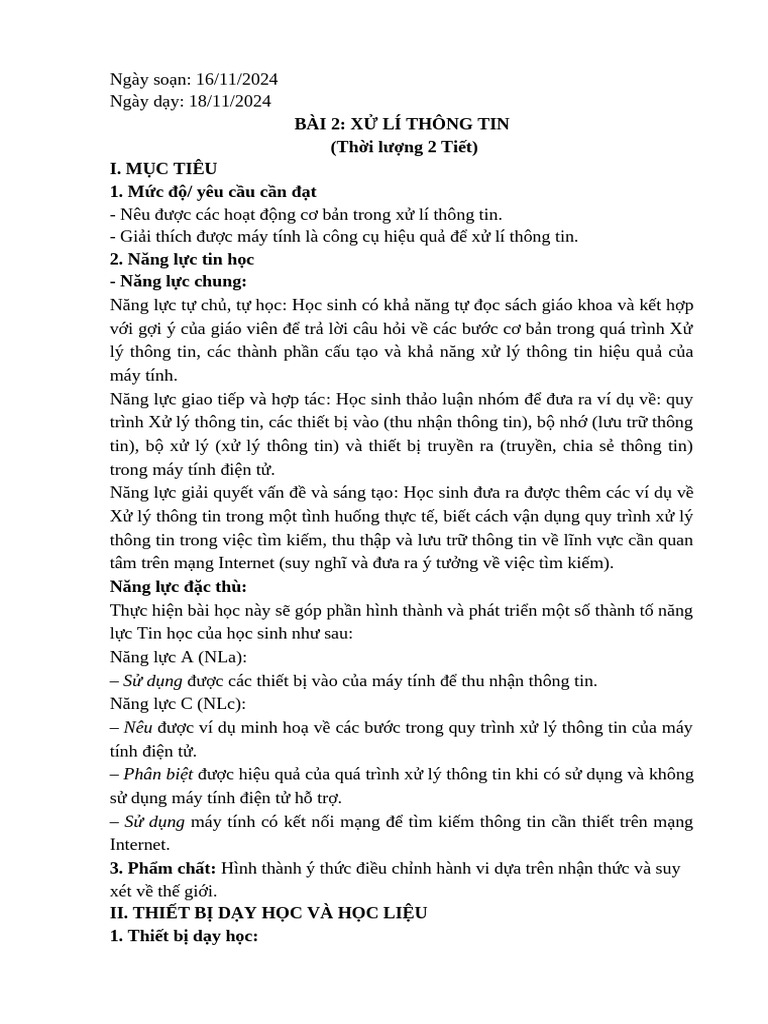 Tin 6 Bai 2 | PDF