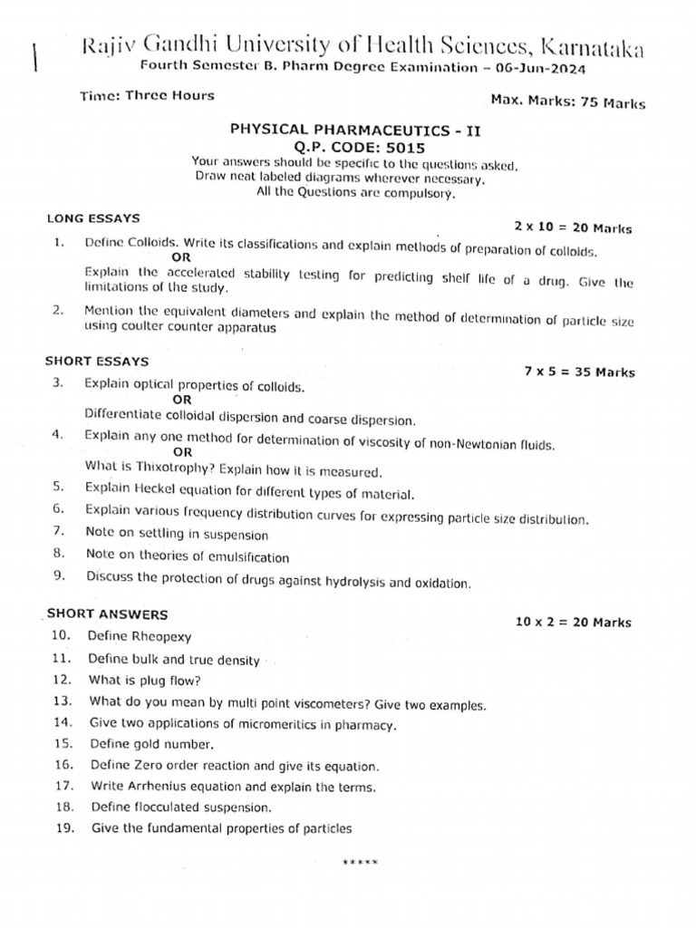 PP-2 QP | PDF