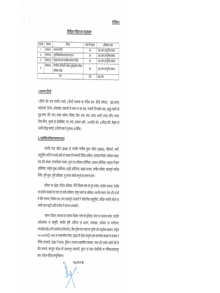 Si Syllabus | PDF