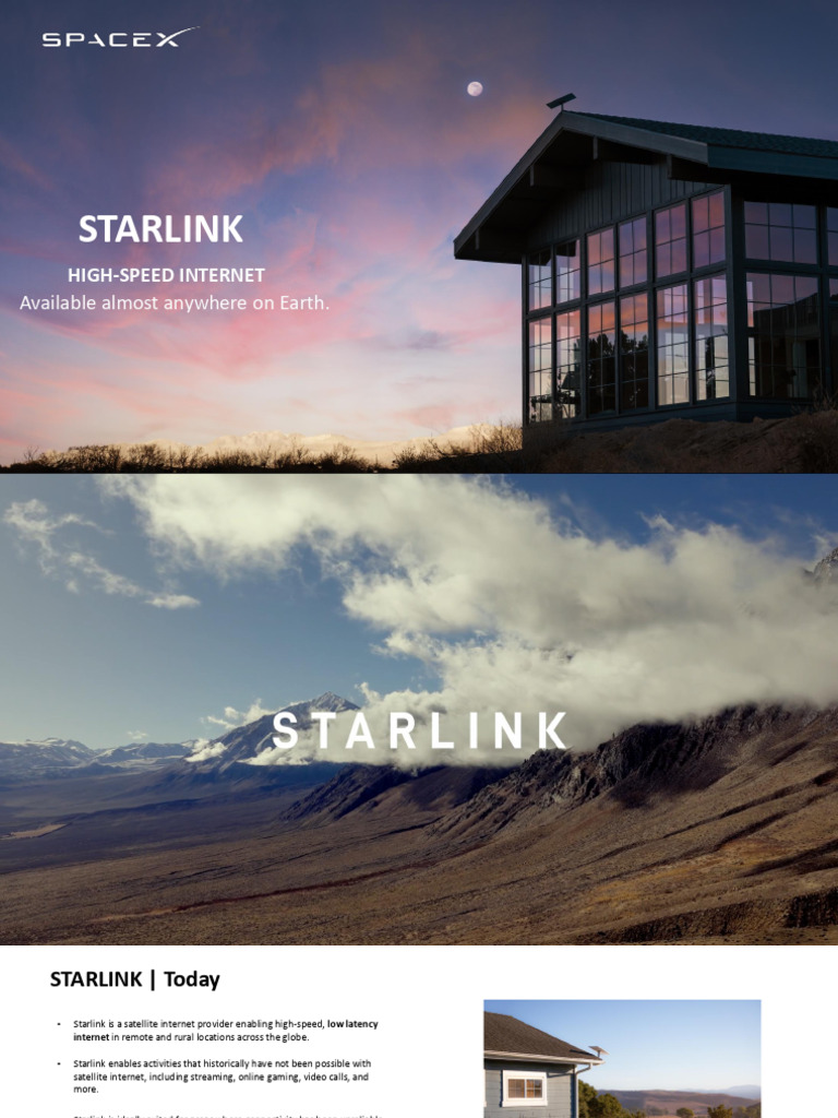 Starlink Installer Training Overview | PDF | Space X | Satellite