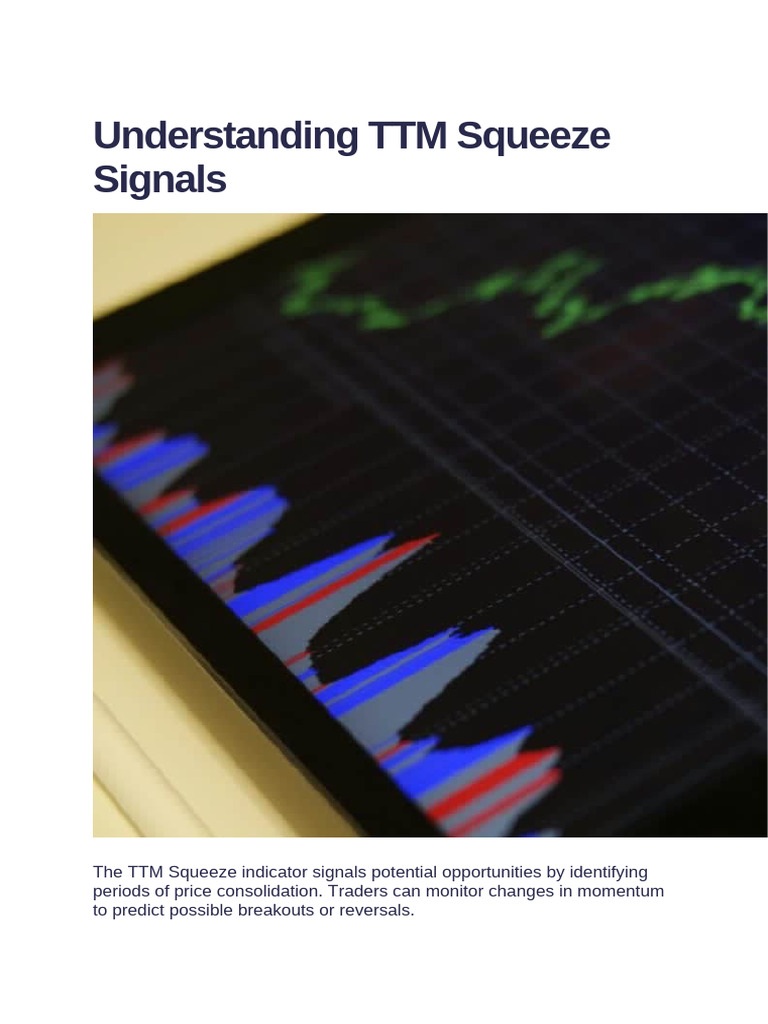 Understanding TTM Squeeze Signals | PDF | Financial Markets