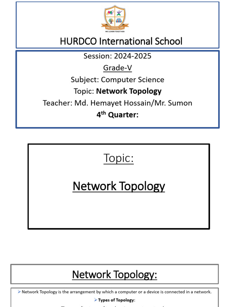 Understanding Network Topologies | PDF | Network Topology | Computer ...