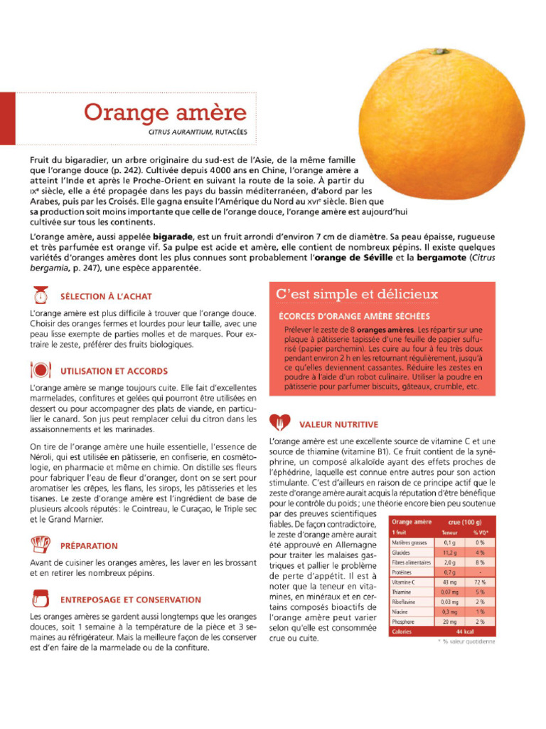 Orange Amère | PDF