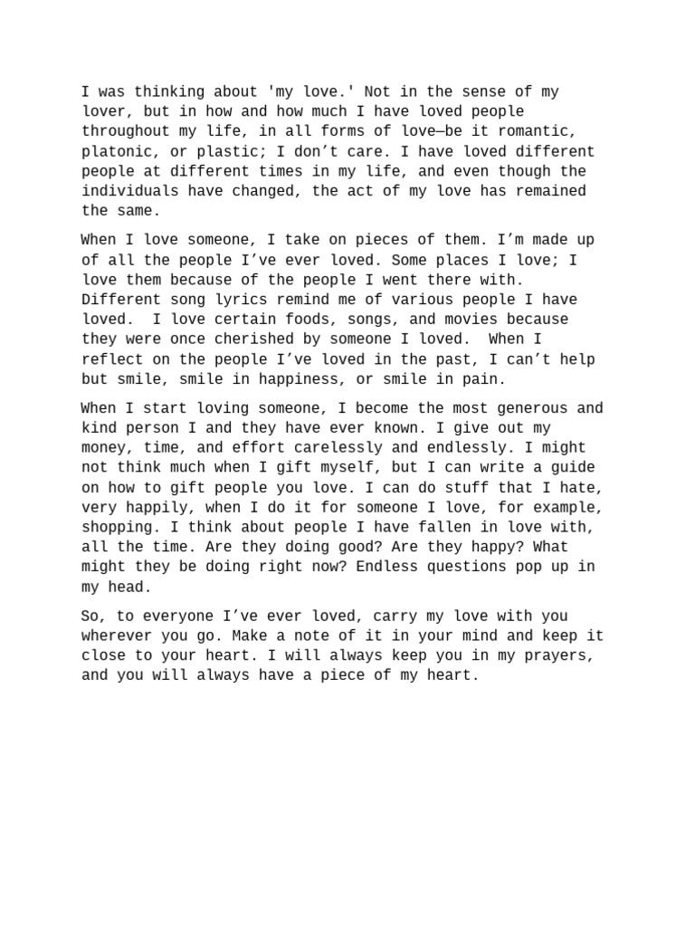 Reflections on Enduring Love | PDF