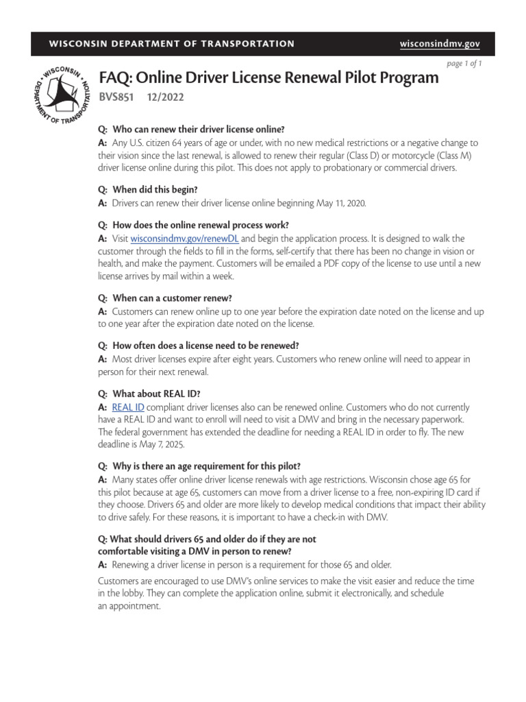 Temporary Paper License FAQs | PDF | Driver's License | Department Of ...