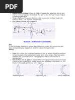 Lens Sign Conventions Explained | PDF | Optics | Light