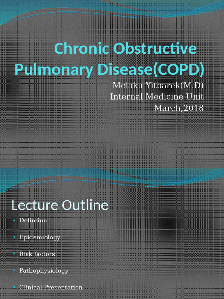 Copdmele-190606010350 6 | PDF | Chronic Obstructive Pulmonary Disease ...