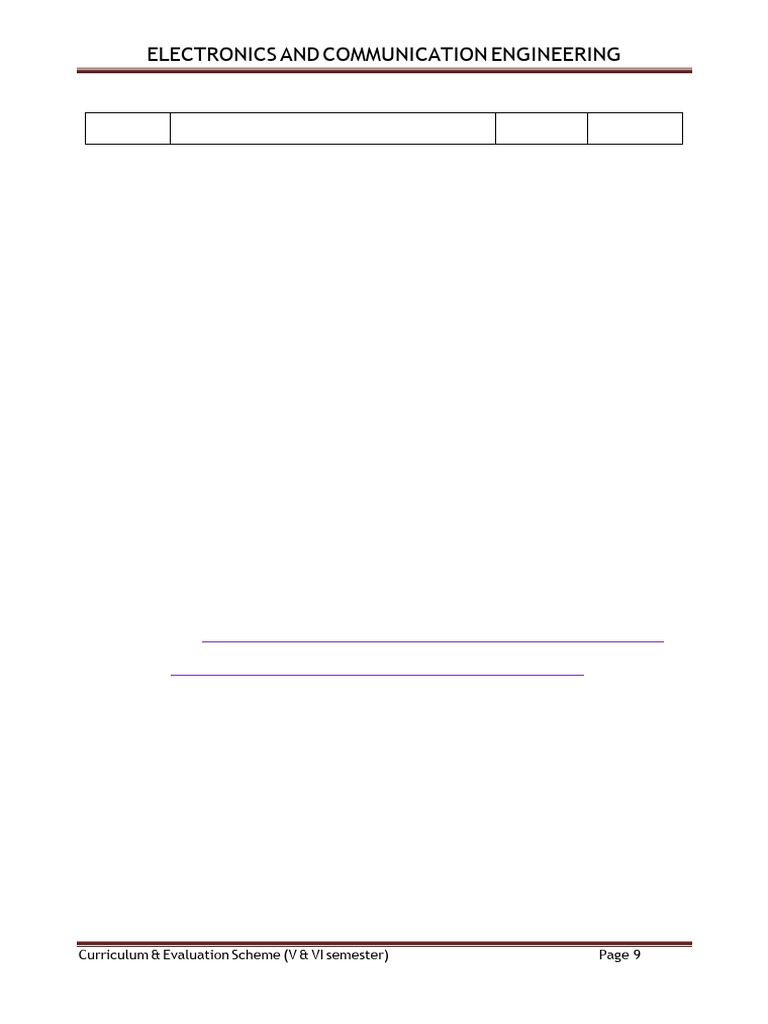 BTech ECE 5th Sem Syllabus4-10 | PDF | Microcontroller | Binary Coded ...