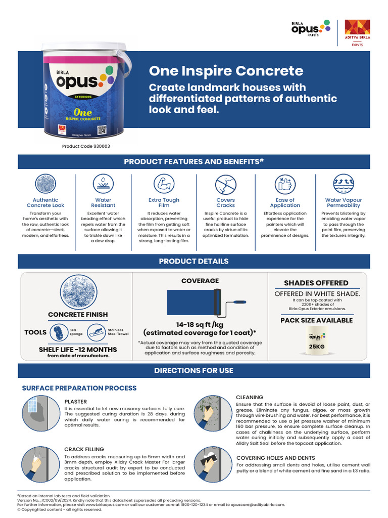 Image showcasing Inspire Concrete: Textured Coating Guide | PDF | Concrete | Paint