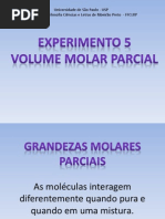 Volume Parcial Molar