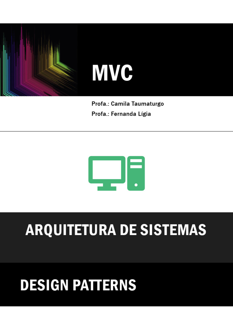 Padrão MVC e Frameworks em Software | PDF | Model-View – Controller ...