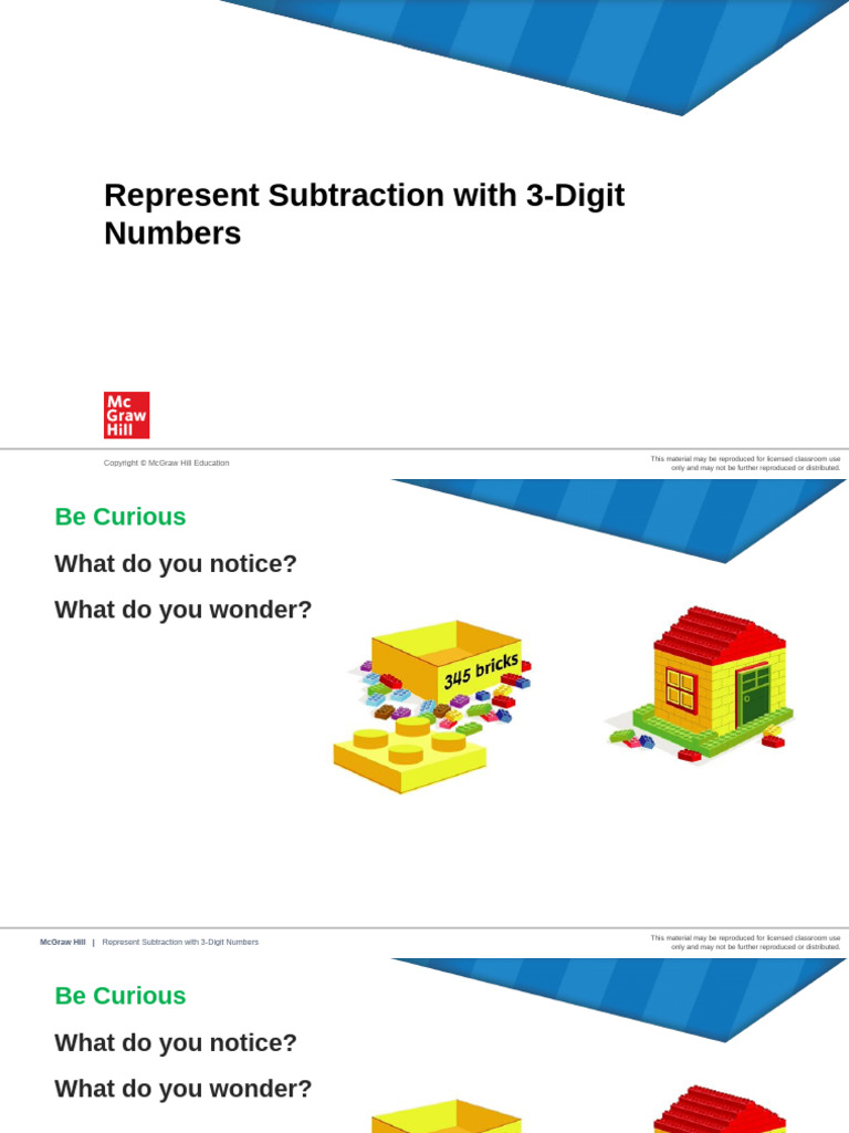2 10 02+Editable+Lesson+Presentation Represent+Subtraction+With+3-Digit ...