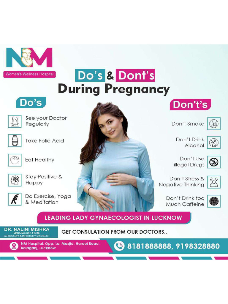 Do's and Dont's During Pregnancy | PDF