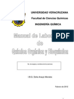 Manual Química Orgánica y Bioquímica 2012