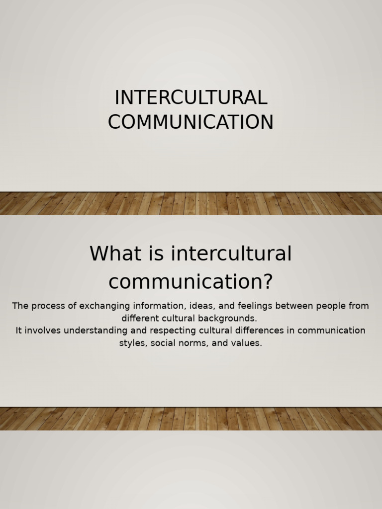 Intercultural Communication Essentials | PDF | Communication | Etiquette