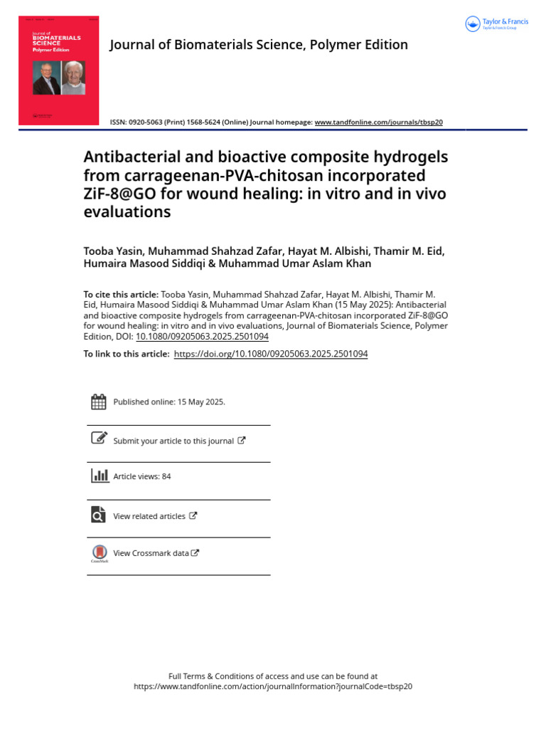 Antibacterial Hydrogels for Wound Healing | PDF | Wound Healing | Healing