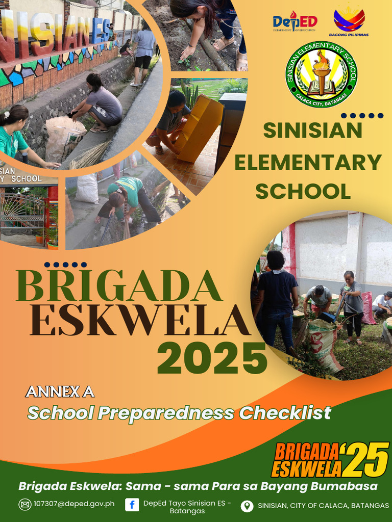 Brigada Eskwela 2025 | PDF