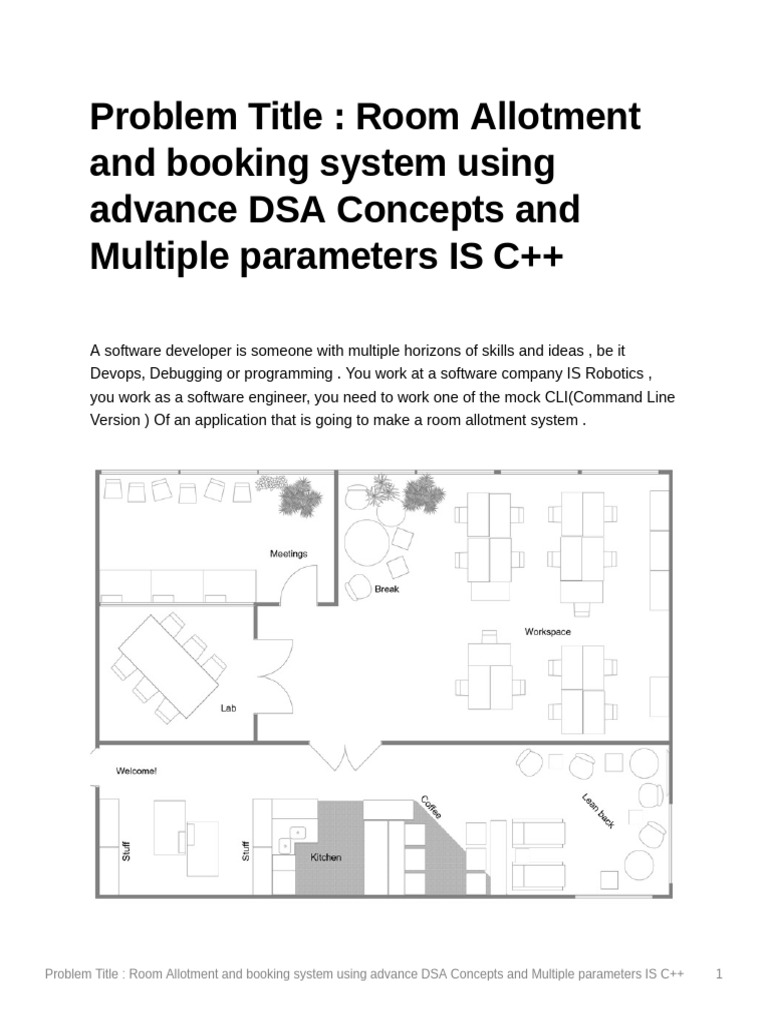CPP Project Statement Lyst7826 | PDF