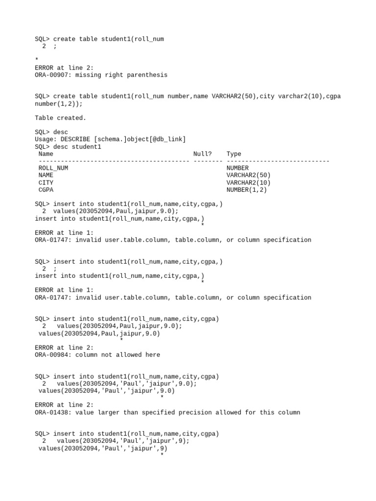 Lab 3 | PDF | Computing | Data Management Software