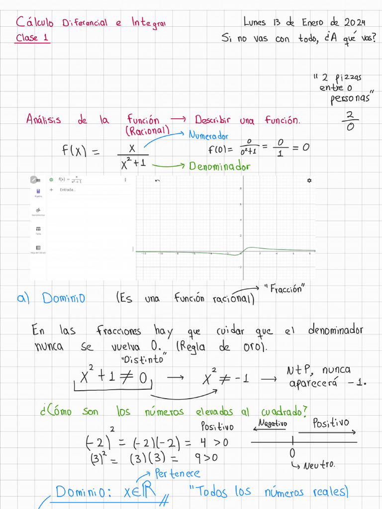 Cálculo Diferencial e Integral | PDF