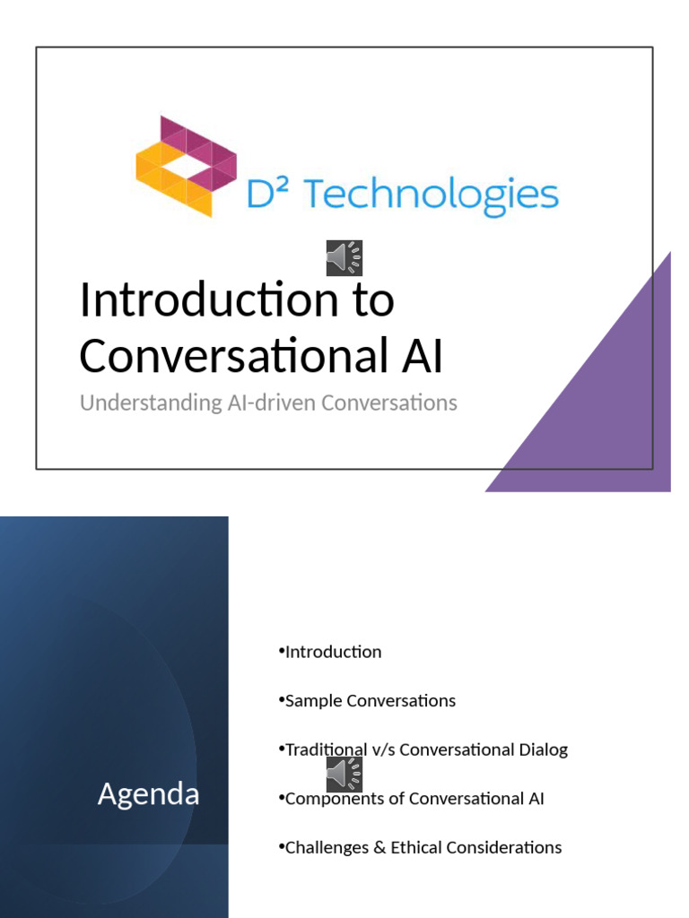 Conversational AI Slides | PDF | Artificial Intelligence | Intelligence ...