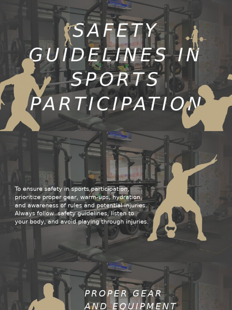Essential Sports Safety Guidelines | PDF