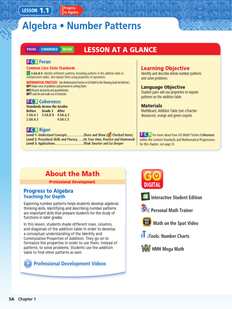 Understanding Addition Patterns in Math | PDF | Mathematics | Numbers