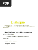 Grade 6 Dialogue Writing Guide | PDF | Quotation Mark | Writing