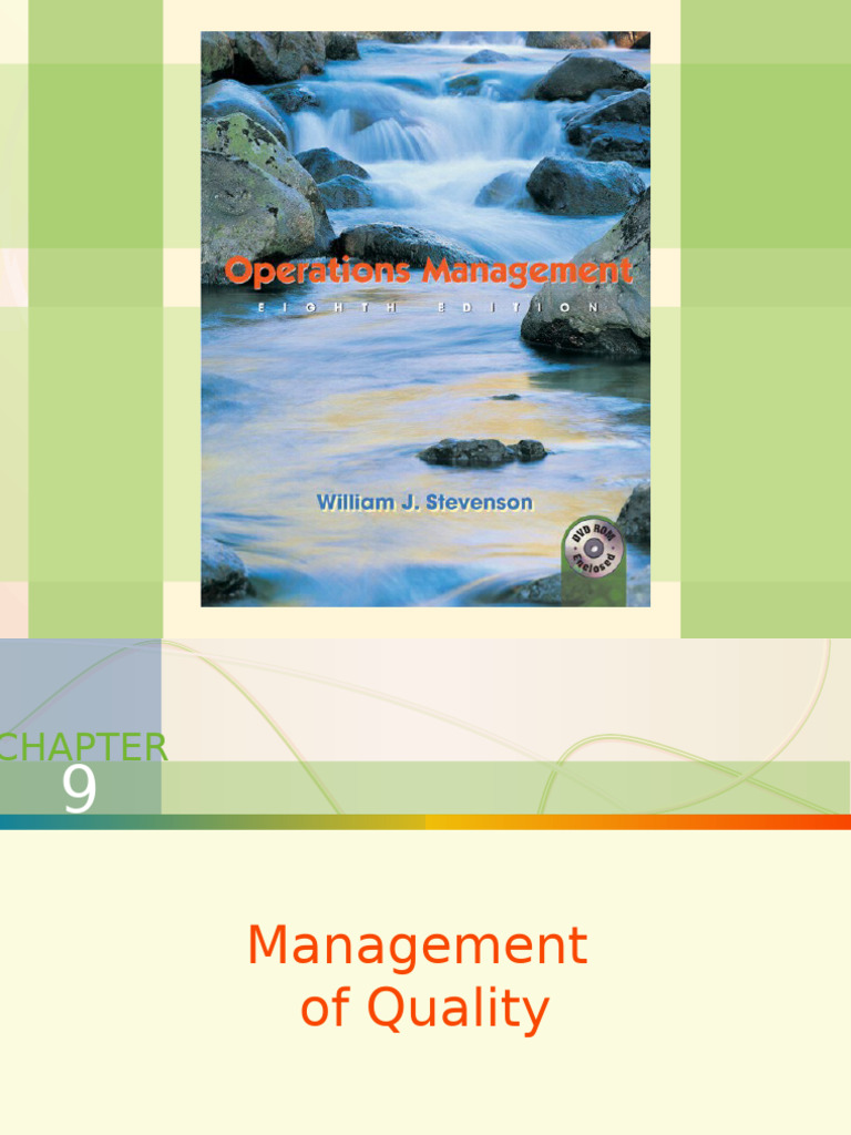 Quality Management in Operations | PDF | Six Sigma | Quality Assurance