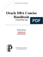 Oracle DBA Concise Handbook