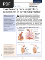 Nursing Respiratory Assessment Guide | PDF | Respiratory Tract | Thorax