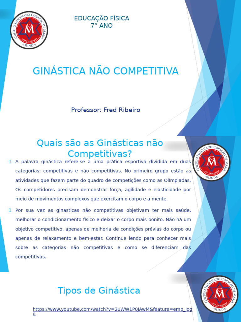 Tipos de Ginástica Não Competitiva | PDF | Ginástica | Cérebro