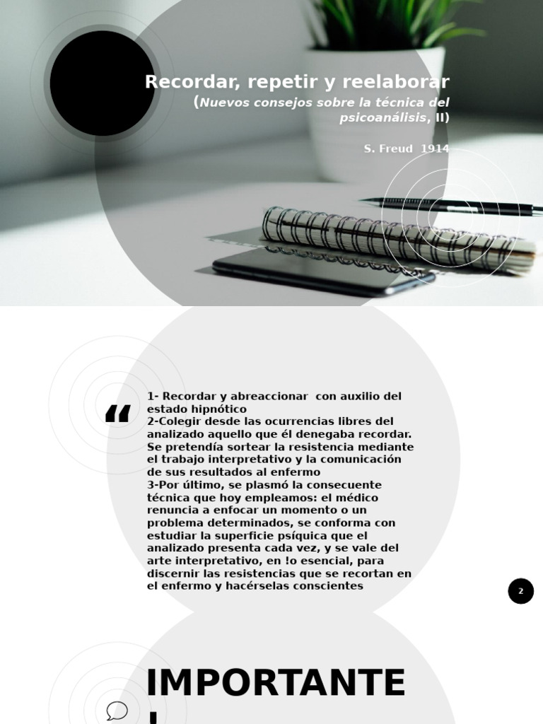 Recordar, Repetir y Reelaborar | PDF | Ciencias del comportamiento ...