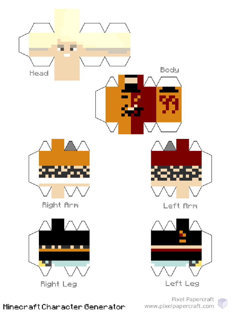 Minecraft Character | PDF
