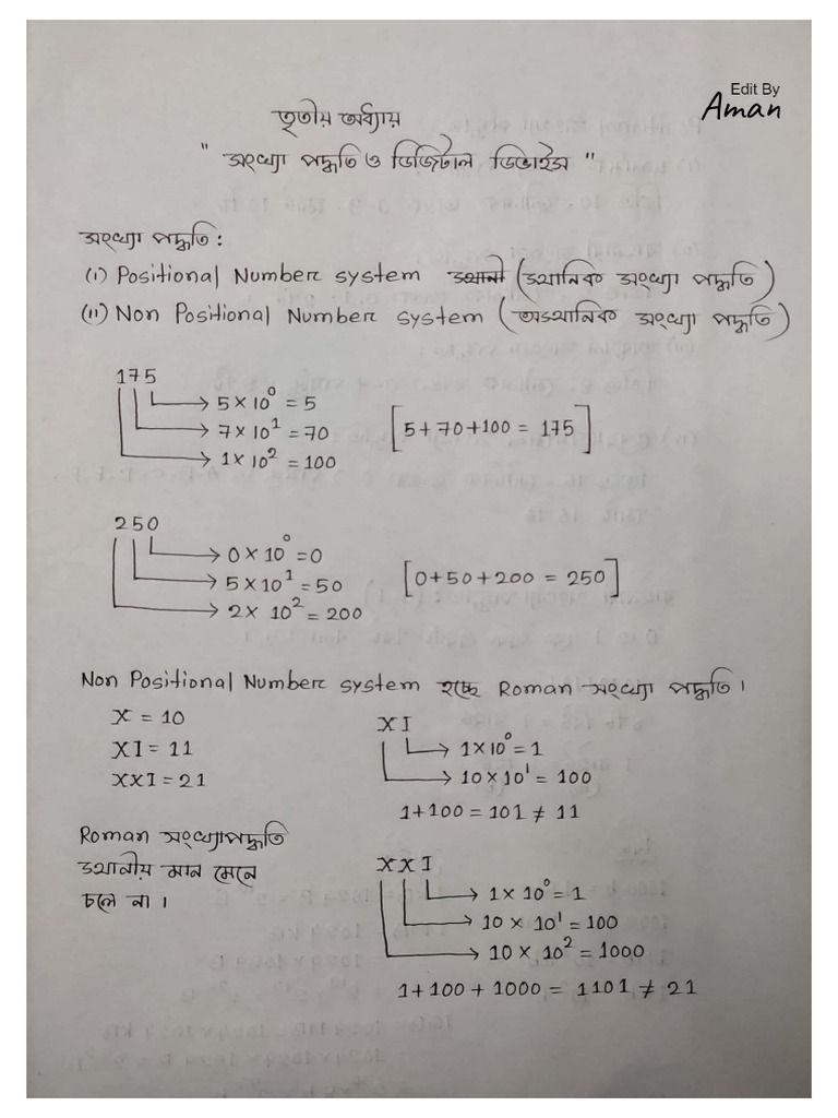 HSC ICT Chapter 3 Note | PDF