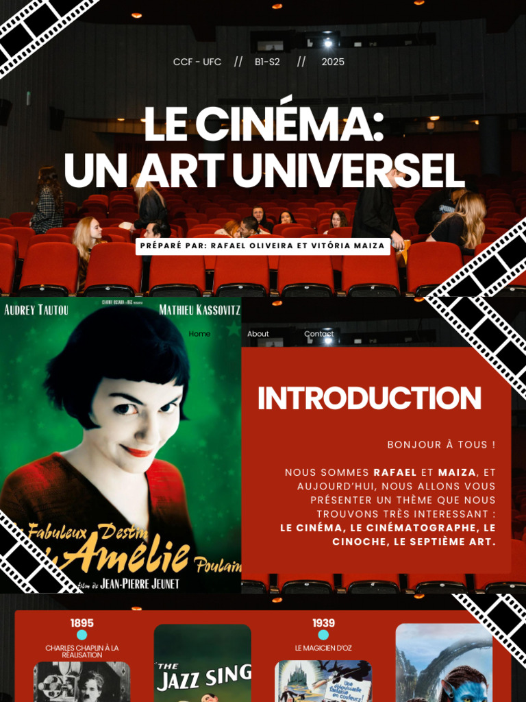 Le Cinéma : Art Universel et Impact | PDF