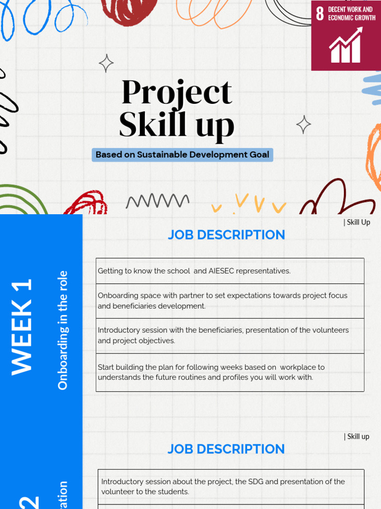 Skill Up Project Overview and Goals | PDF | Skill | Learning