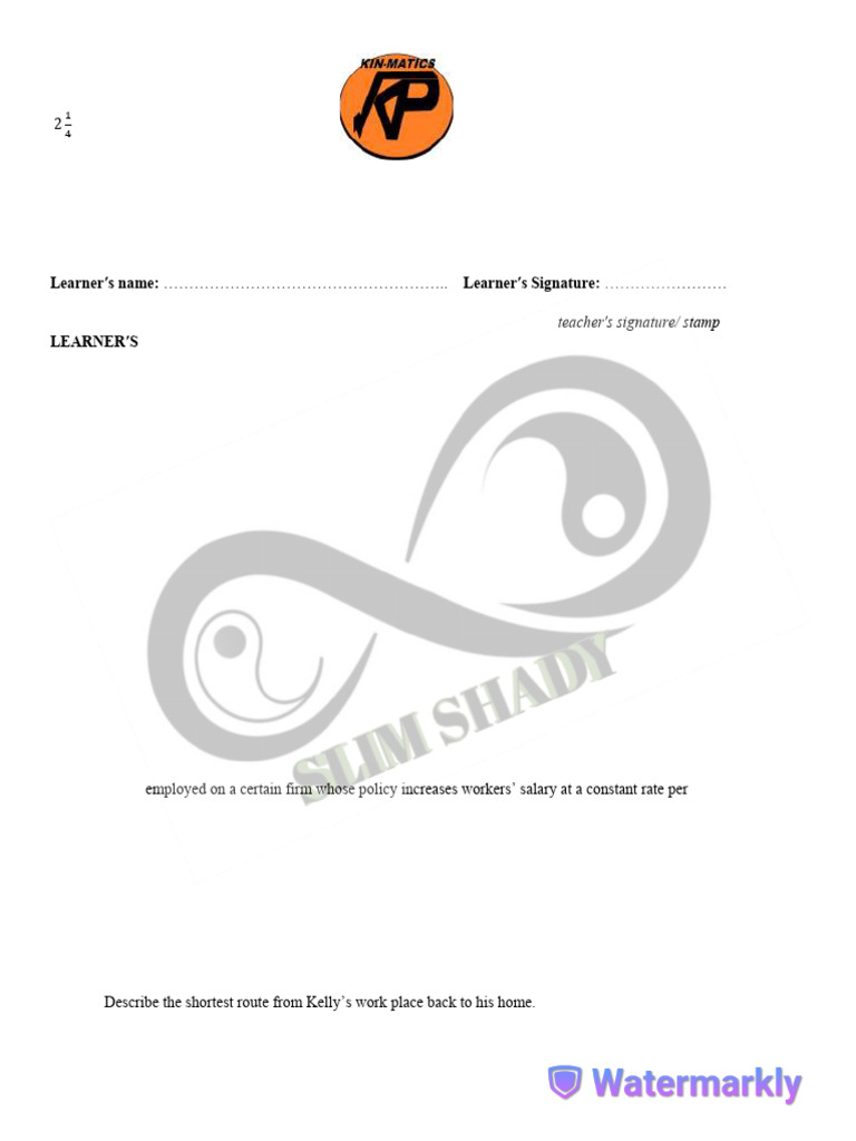 S3 Mathematics Exam Questions 2024 | PDF | Identity Document